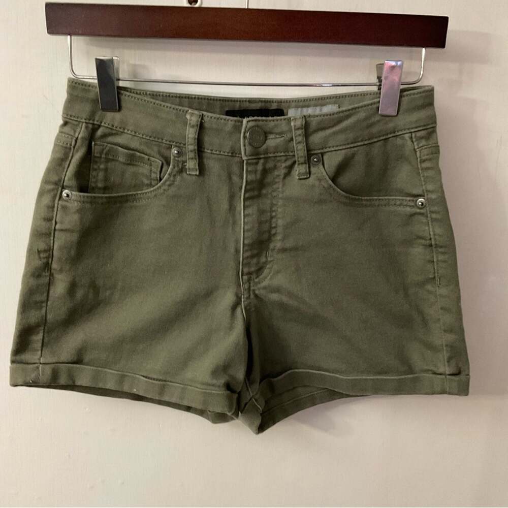 Aeropostale MIDI Army Green Short 4 Cabincore Fisherman Gorpcore Boho Normcore